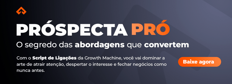 Banner para download do prospecta pró, o script de ligação da growth machine
